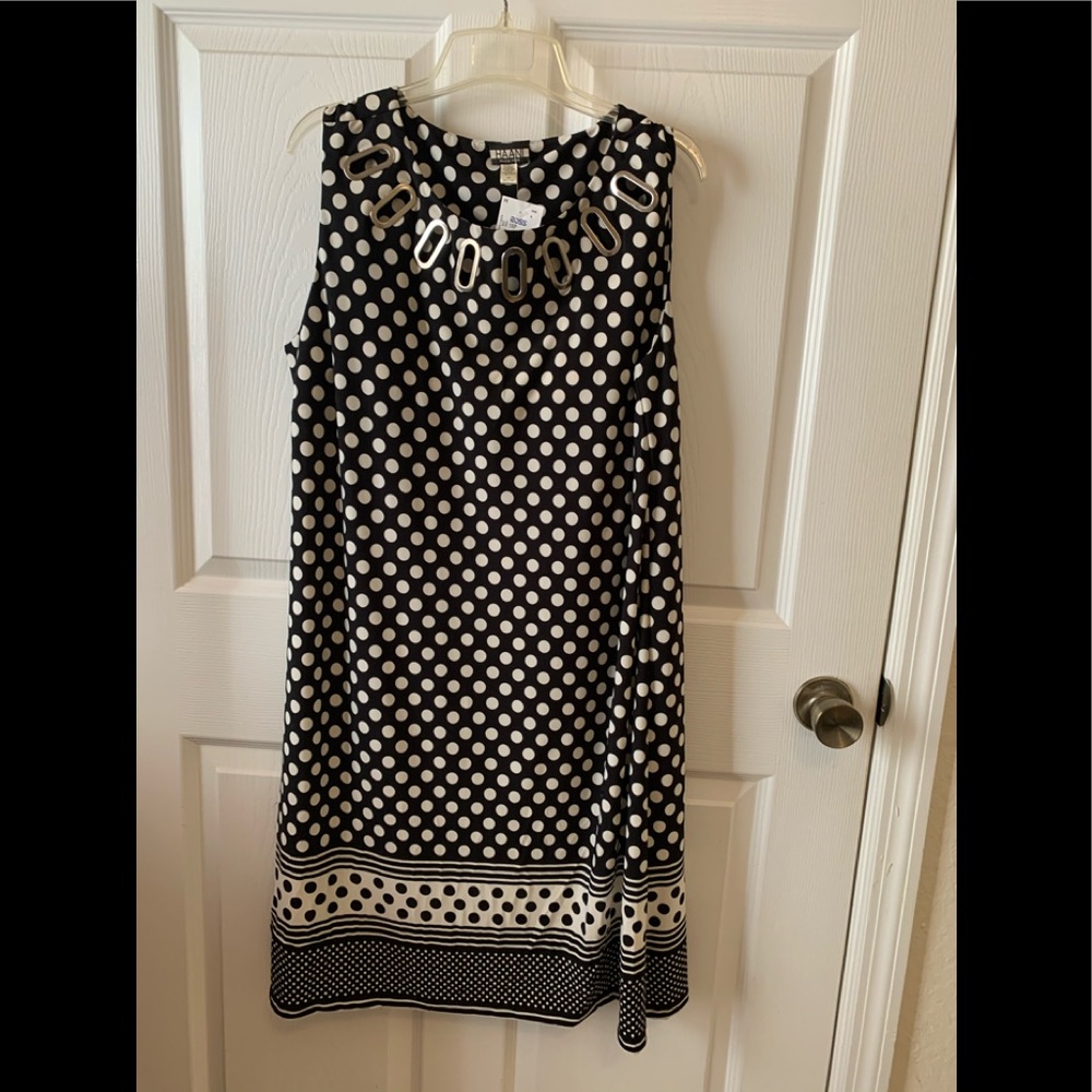 Cute black and white Polka Dot Dress